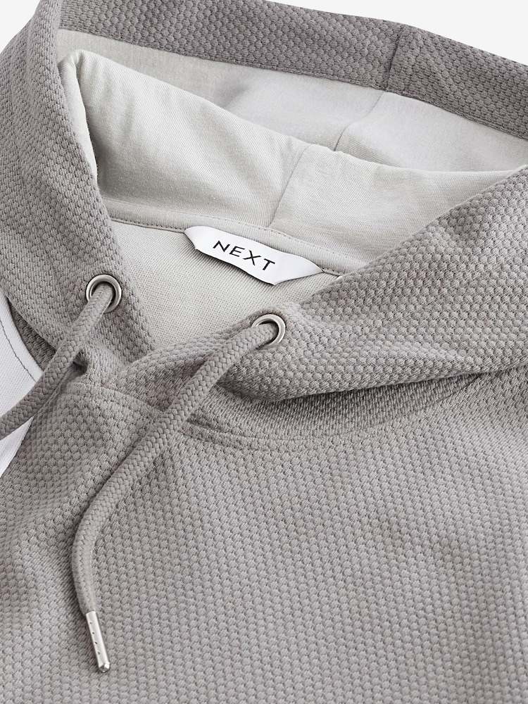Grey/White Block Overhead Hoodie - Image 7 of 7