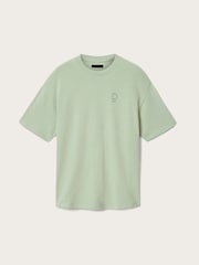 AllSaints Green Haven Short Sleeve Crew Neck T-Shirt - Image 6 of 6