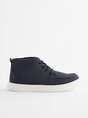Black Wide Fit (G) Smart Lace-Up Boots - Image 1 of 5