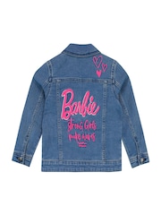 Character Barbie Denim Jacket With Embroidered Patches - 5의 이미지 2