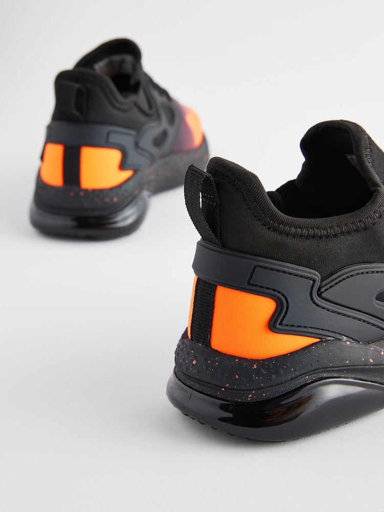 Oranje/zwart - Instapsneakers - Image 4 of 6