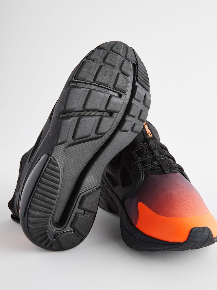 Oranje/zwart - Instapsneakers - Image 5 of 6