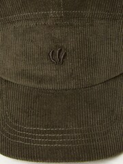 FatFace Green Cord 5 Panel Cap - Image 3 of 3