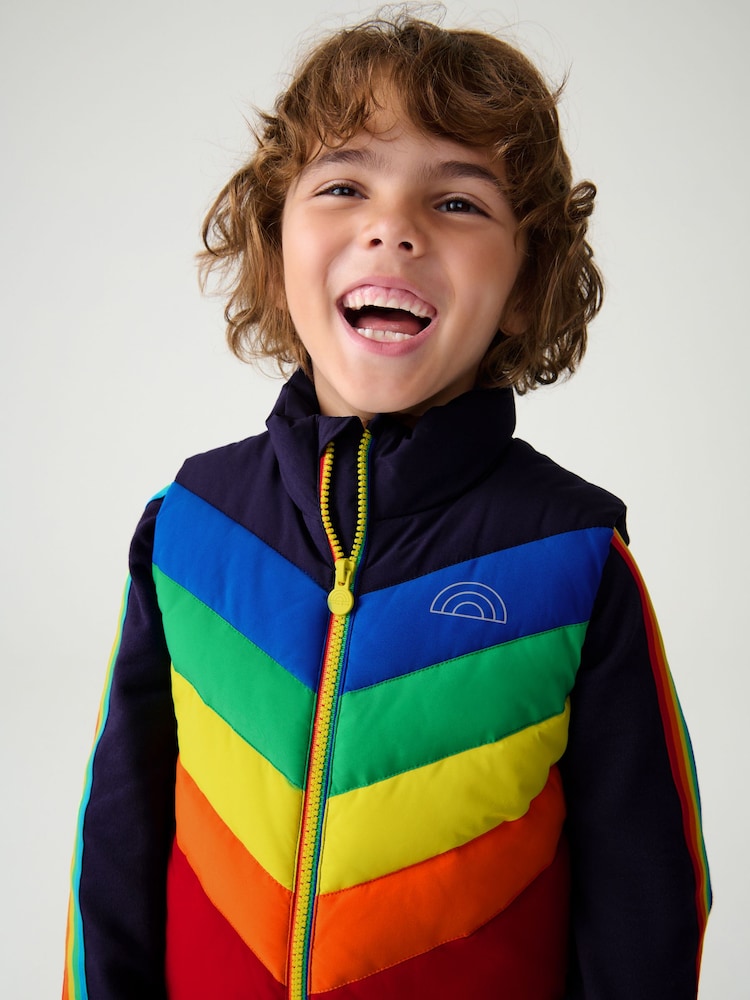 Regenbogen Softshell Streifen Softshell Stoff Regenbogen Softshell