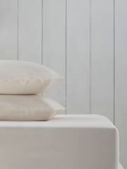 Cream Cotton Rich Deep Fitted Sheet - Image 1 of 2