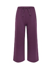 M&Co Purple Petite Wide Leg Joggers - Image 5 of 6