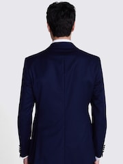 MOSS Blue Tailored Fit Twill Jacket - Image 3 of 5