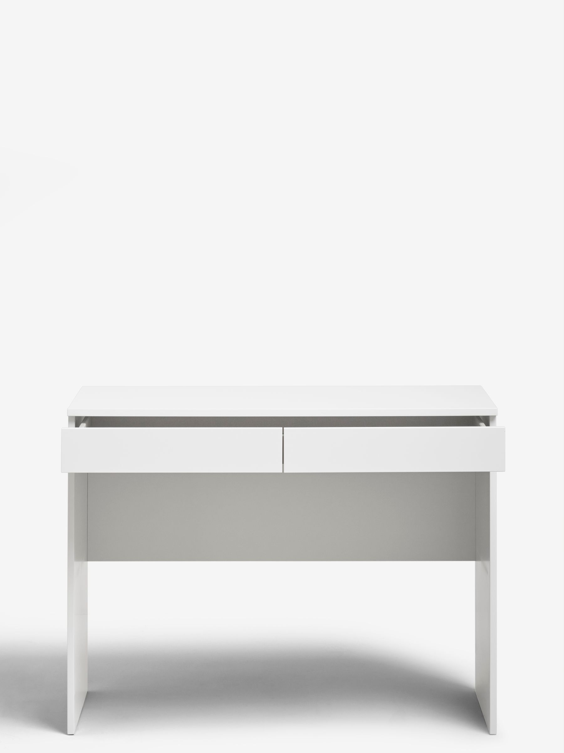 Buy White Flynn 2 Drawer Console Dressing Table from the Next UK online shop