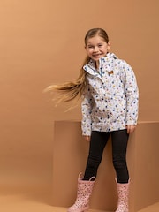 Trespass Drippy Waterproof Floral Print Jacket - Image 1 of 6