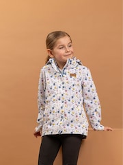 Trespass Drippy Waterproof Floral Print Jacket - Image 2 of 6