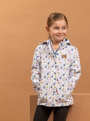 Trespass Drippy Waterproof Floral Print Jacket - Image 3 of 6