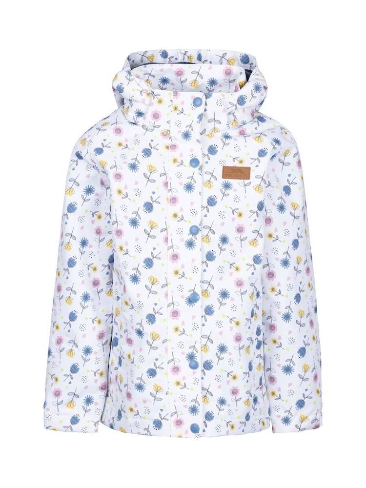 Trespass Drippy Waterproof Floral Print Jacket - Image 5 of 6