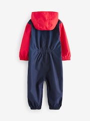 Little Bird by Jools Oliver Multi Rainbow Waterproof Puddlesuit - Image 6 of 8