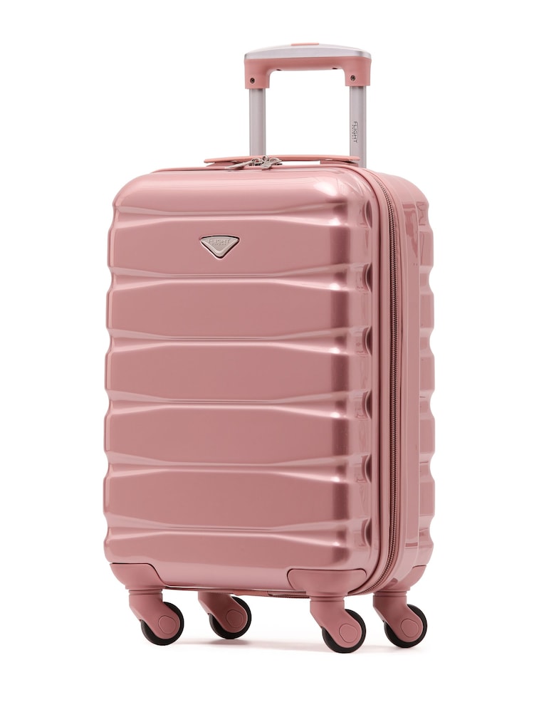Flight Knight Hard Shell ABS Easyjet Size Cabin Carry On Case - Image 1 of 7 Flight Knight Hard Shell ABS Easyjet Size Cabin Carry On Case - Image 1 of 7