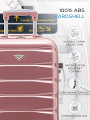 Flight Knight Hard Shell ABS Easyjet Size Cabin Carry On Case - Image 4 of 7
