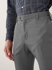Charcoal Grey Skinny Fit Suit Trousers - Image 4 of 9