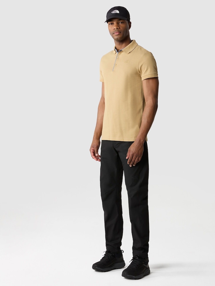 The North Face Brown Light Premium Pique Polo Shirt - Image 4 of 5