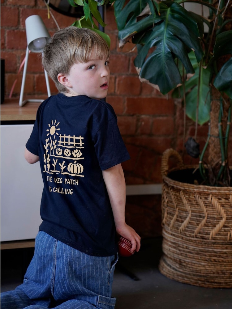 Veg Patch Is Calling Gardening T-Shirt by Solesmith - Image 1 of 2