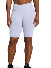 Under Armour Blue/White Train Seamless Shorts - Image 1 of 6