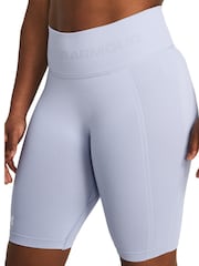 Under Armour Blue/White Train Seamless Shorts - Image 4 of 6