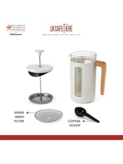 La Cafetiere Cream Pisa 8 Cup Cafetiere - Image 2 of 2