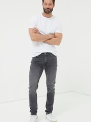 FatFace Grey Super Slim Fit Jeans - Image 1 of 1