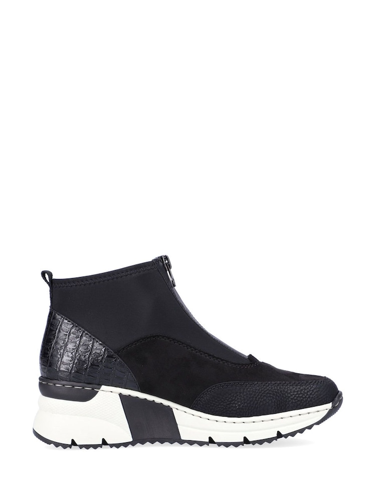 Rieker Ladies Short Zipper Boots - Image 1 of 10