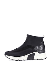 Rieker Ladies Short Zipper Boots - Image 2 of 10