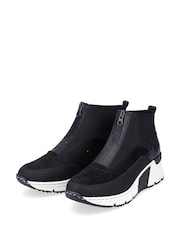 Rieker Ladies Short Zipper Boots - Image 4 of 10