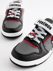 Gris - Pokémon One Strap Elastic Lace Trainers - Image 3 de 5