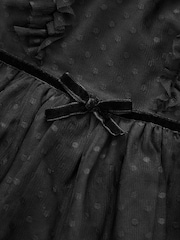 Black Mesh Baby Prom Dress (0mths-2yrs) - Image 3 of 4