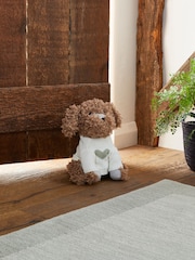 Sage Green Charlie the Cockapoo Doorstop - Image 1 of 4