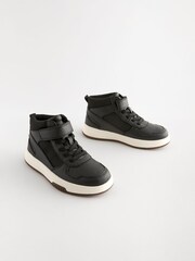 Black High Top Trainers - Image 1 of 5