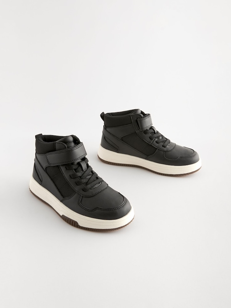 Black High Top Trainers - Image 1 of 5