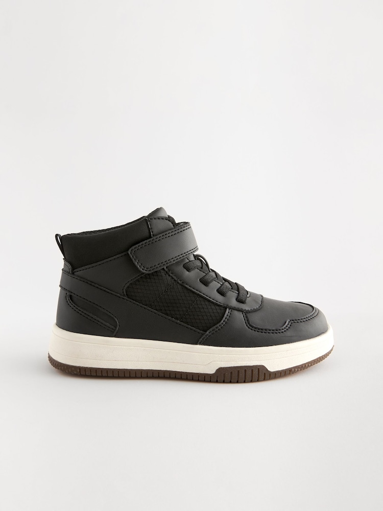 Black High Top Trainers - Image 2 of 5