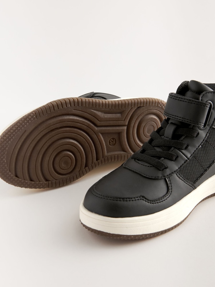 Black High Top Trainers - Image 5 of 5
