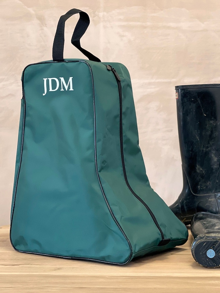 Solesmith Personalised Monogram Welly Boots Bag - Image 1 of 3 Solesmith Personalised Monogram Welly Boots Bag - Image 1 of 3