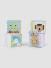 JoJo Maman Bébé Peter Rabbit 4-Pack Soft Cubes - Image 3 of 8