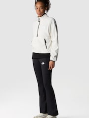 The North Face White Polartec® 100 1/4 Zip Womens Fleece - Image 3 of 3