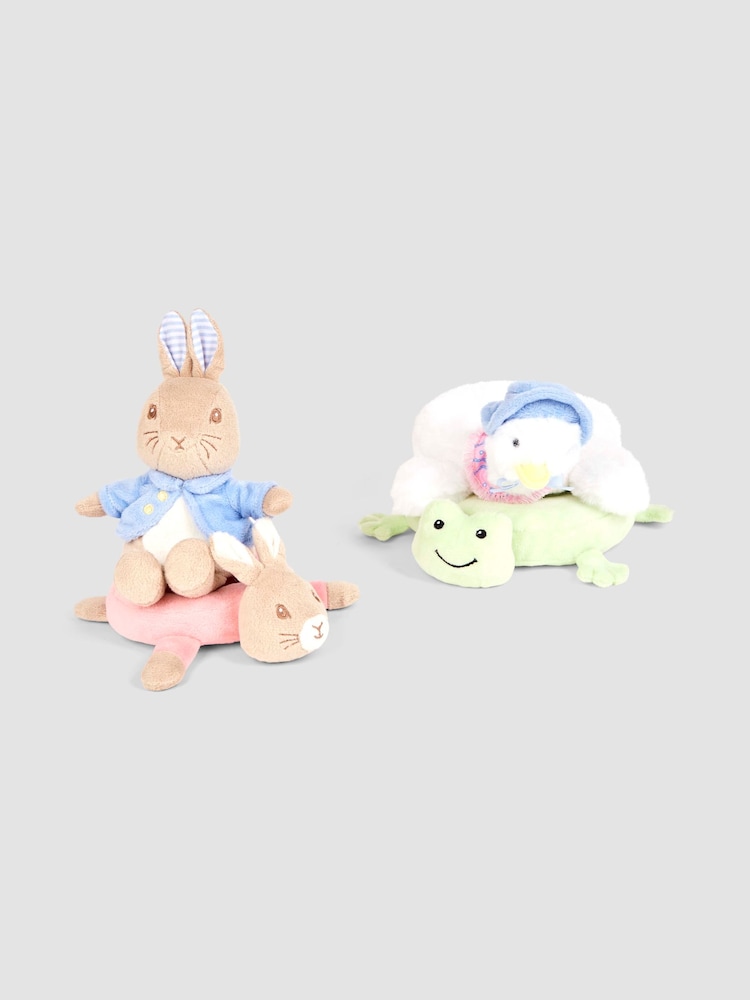 JoJo Maman Bébé Peter Rabbit & Friends Plush Stacker - Image 11 of 11 JoJo Maman Bébé Peter Rabbit & Friends Plush Stacker - Image 11 of 11