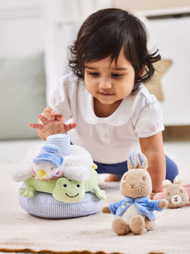 JoJo Maman Bébé Peter Rabbit & Friends Plush Stacker - Image 2 of 8