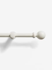 White 4m Bendable Bay Window Curtain Pole Kit - Image 3 of 3