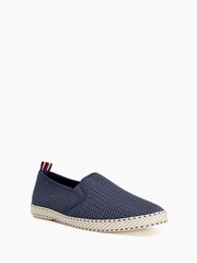 Dune London Blue Chrome Flin Mesh Espadrille Shoes - Image 3 of 5
