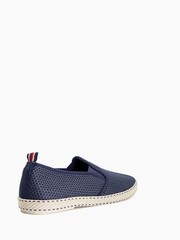 Dune London Blue Chrome Flin Mesh Espadrille Shoes - Image 4 of 5