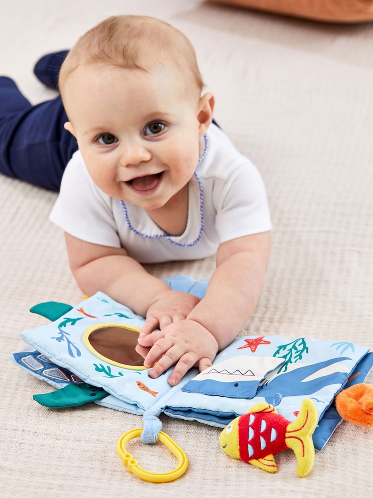 JoJo Maman Bébé Under the Sea Fabric Book - Image 1 of 11