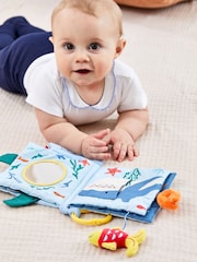 JoJo Maman Bébé Under the Sea Fabric Book - Image 2 of 11