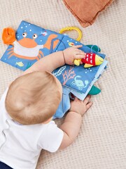 JoJo Maman Bébé Under the Sea Fabric Book - Image 3 of 11
