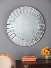 Laura Ashley Clear Capri Small Round Mirror - Image 1 of 2