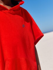 Red Towelling Cover-Up (3-16yrs) - Image 4 of 7