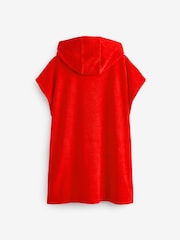 Red Towelling Cover-Up (3-16yrs) - Image 6 of 7